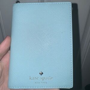 Light blue Kate spade passport holder
